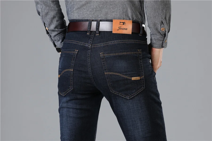 2019 брендовые модные дизайнерские джинсы мужские прямые черные с принтом рваные