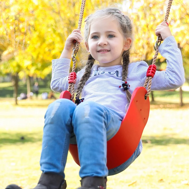 Сверхмощные качели для игровых площадок с пластиковым покрытием 66 дюймов |