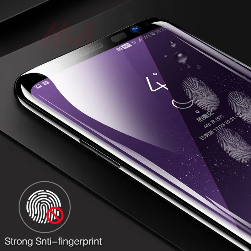 H& 25D полная изогнутый Экран протектор для samsung Galaxy S9 плюс S8 плюс Примечание 8 не закаленное Стекло для samsung S10 плюс S10E фильм