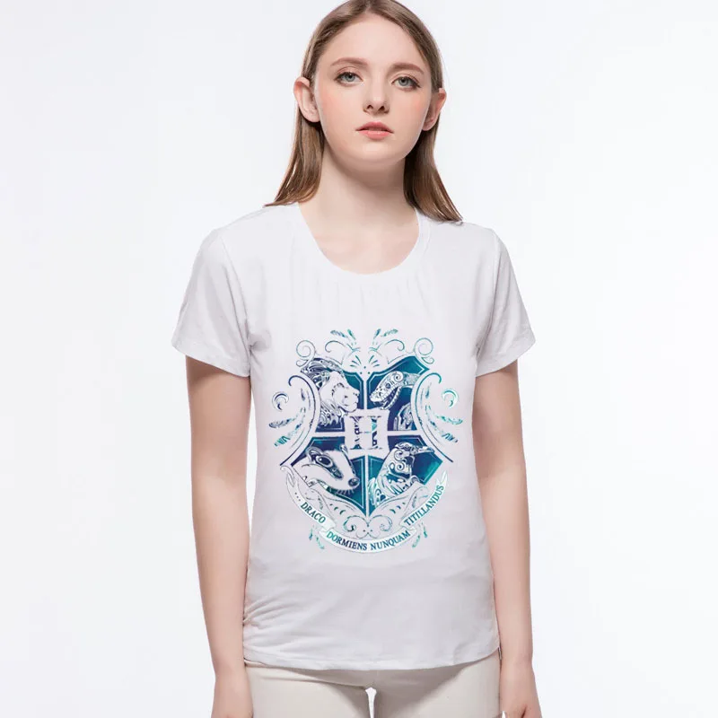 Showtly Sweet O- neck short-sleeved straight women's T-shirt summer tops for women 2019 Casual graphic t shirts | Женская одежда