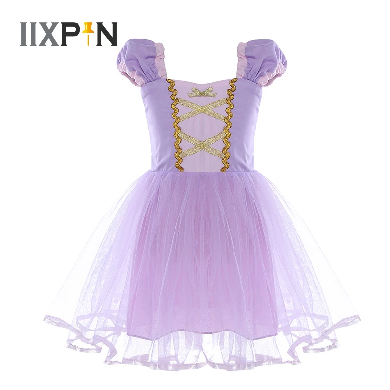 

IIXPIN Girls Princess Dress up Costume Fairy Tale Sweetheart Fancy Birthday Party Dress Halloween Cosplay Costume Baptism Gowns
