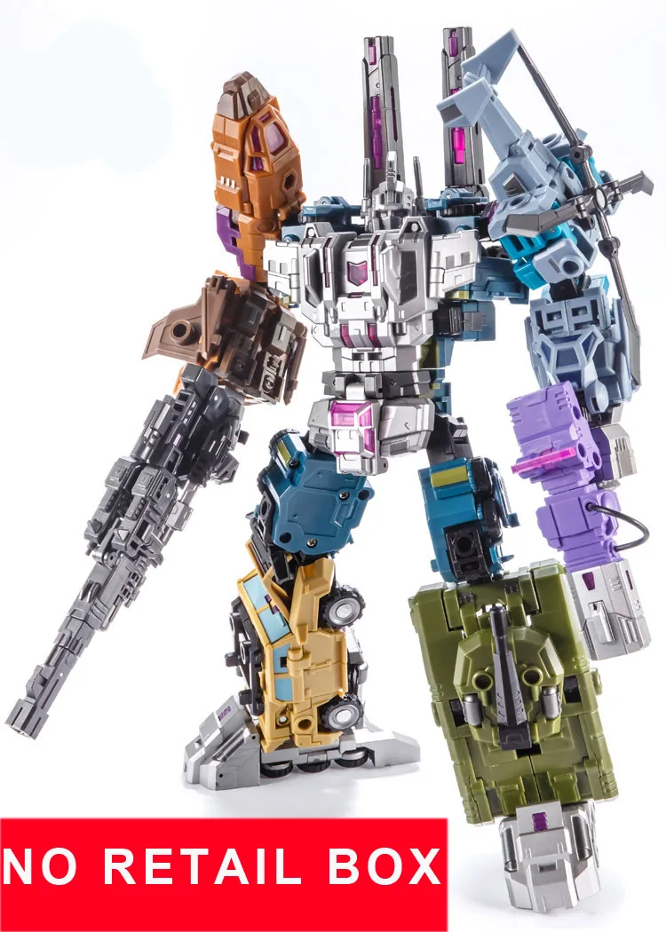No Retail Boxes G1 PT05 PT-05 трансформация брутикус 5в1 фигурка большого размера Робот Игрушки-без розничной коробки - Цвет: No Retail Boxes