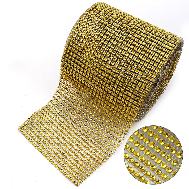 24 ряда 10 ярдов 4 мм полукруглые золотистые/серебристые заклепки в стиле панк