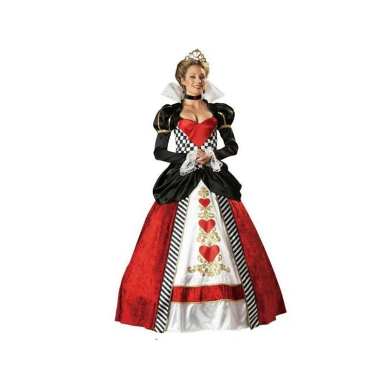 Бесплатная доставка 2019 размера плюс для взрослых женщин Роскошная Алиса в стране