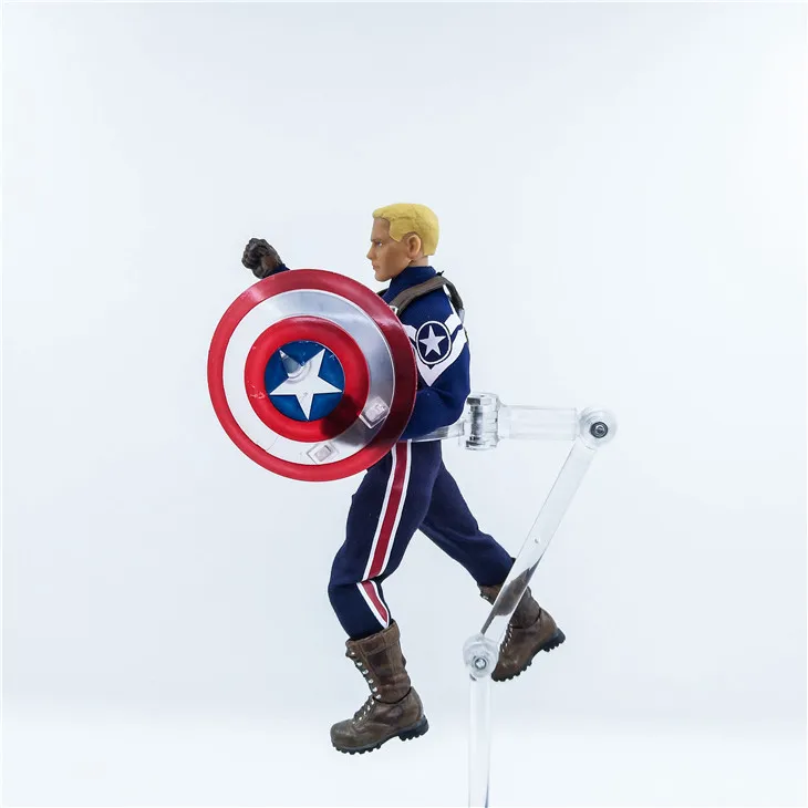 Mezco Капитан Америка коммандер Роджерс Коллекционная Фигурка модель игрушки