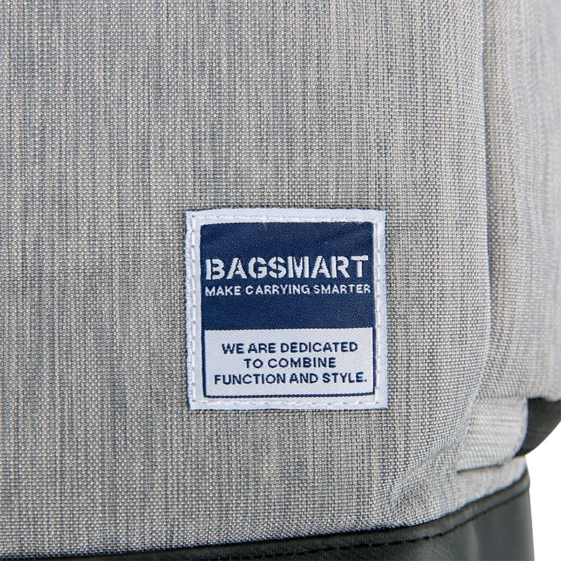 BAGSMART Новая мода Большой ёмкость 15,6 дюймов ноутбук школьный рюкзак водостойкий легкий компьютер