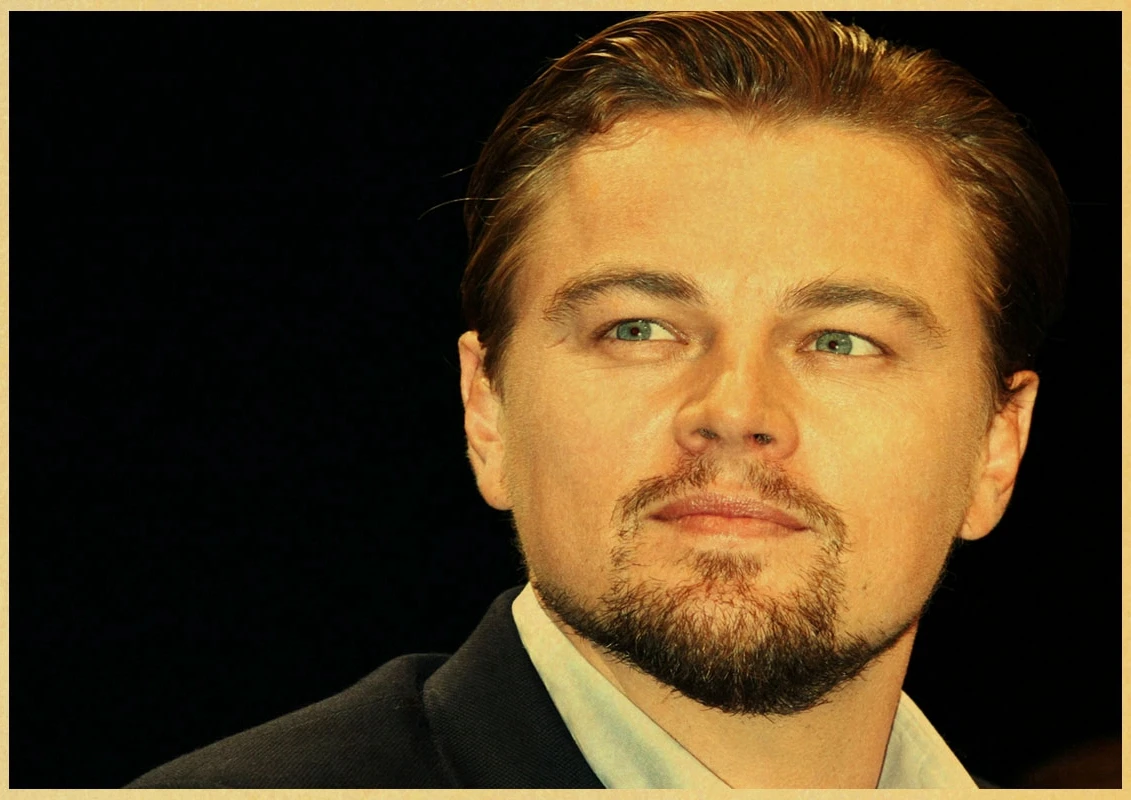 B011 Leonardo DiCaprio плакат из крафт-бумаги ретро постер ВИНТАЖНЫЙ ПЛАКАТ настенный Декор для дома Бар Кафе индивидуальное украшение комнаты - Цвет: B011