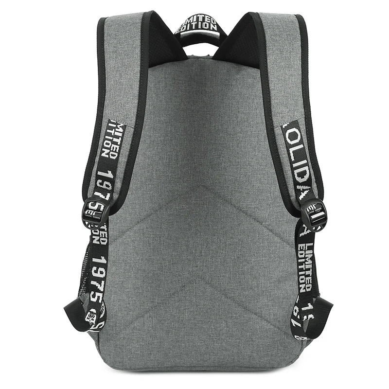 Рюкзак для путешествий с usb портом зарядки водонепроницаемый вместительный