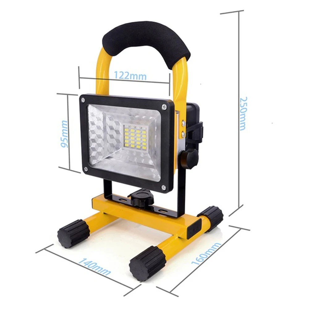 Светодиодный прожектор с магнитной подставкой 30 Вт 24 светодиодный для охоты