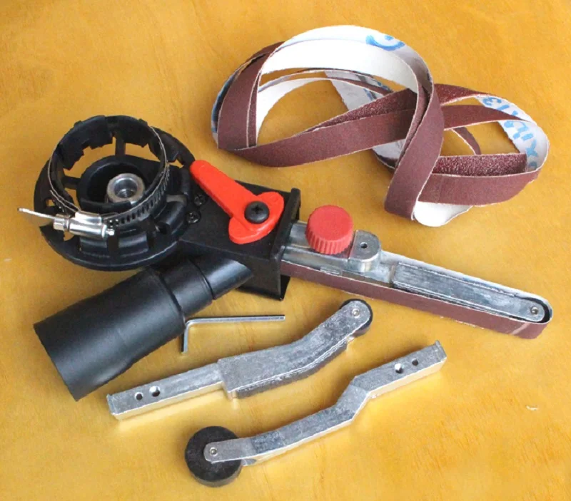 Шлифовальный станок DIY шлифовальный с адаптером для лент преобразователь