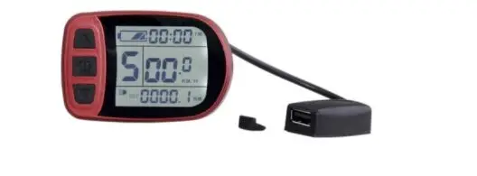 Лектрический велосипед KT LCD5u дисплей для электрического велосипеда ЖК панель 24В