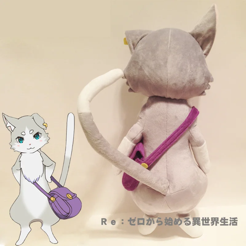 Плюшевая игрушка Кошечка Re Zero kara Hajimeru Isekai Seikatsu Natsuki Subaru Life от Puck Rem Emilia 25 см|doll plush