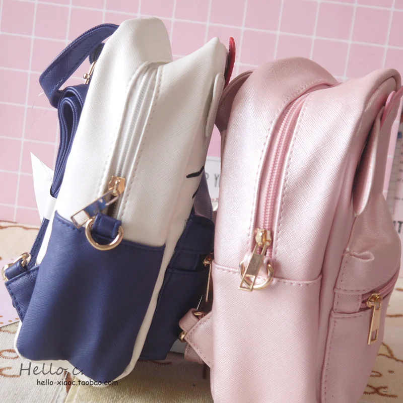 Милый высококачественный мультяшный рюкзак из искусственной кожи Cinnamoroll для девочек, пудинг, собака, мелодия, сумочка для подарков на день рождения