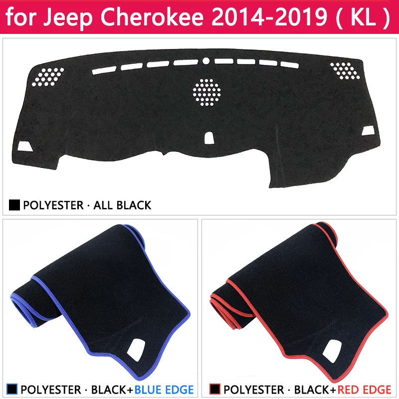 Для Jeep Cherokee KL 2014 2015 2016 2017 2018 2019 анти скольжения мат коврик на приборную панель Зонт