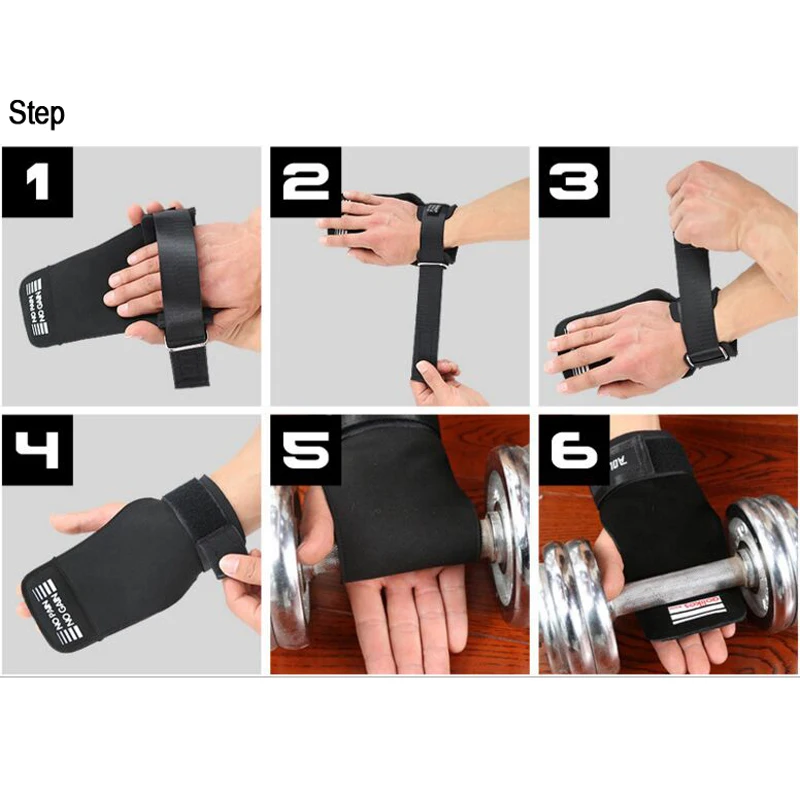 Спортивные перчатки для занятий спортом фитнесом бодибилдингом рукоятками из