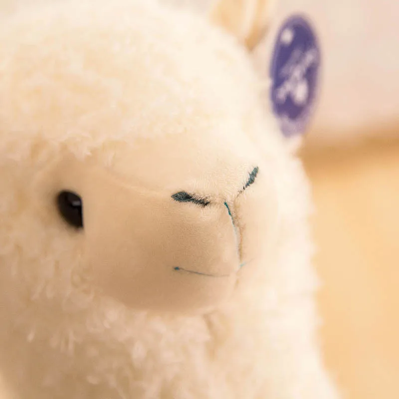 Милая Радужная плюшевая игрушка Альпака 7 Размер Kawaii талисман красочная Подушка