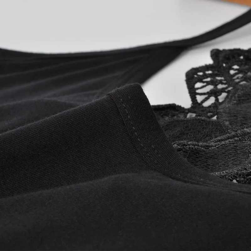 2018 летние сексуальные женские майки на бретельках кружевная ажурная рубашка без