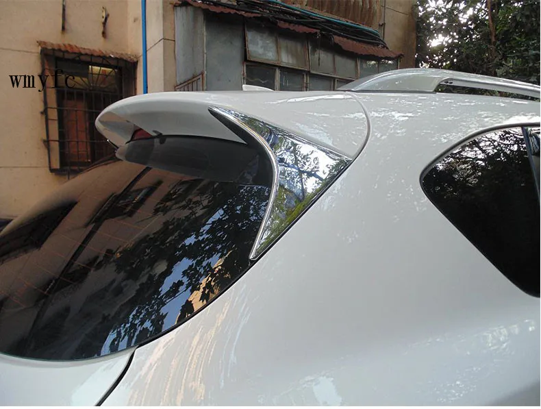 Для Mazda CX 5 CX5 2013 2014 2015 2016 задний спойлер крыло боковые Скошенные покрытие