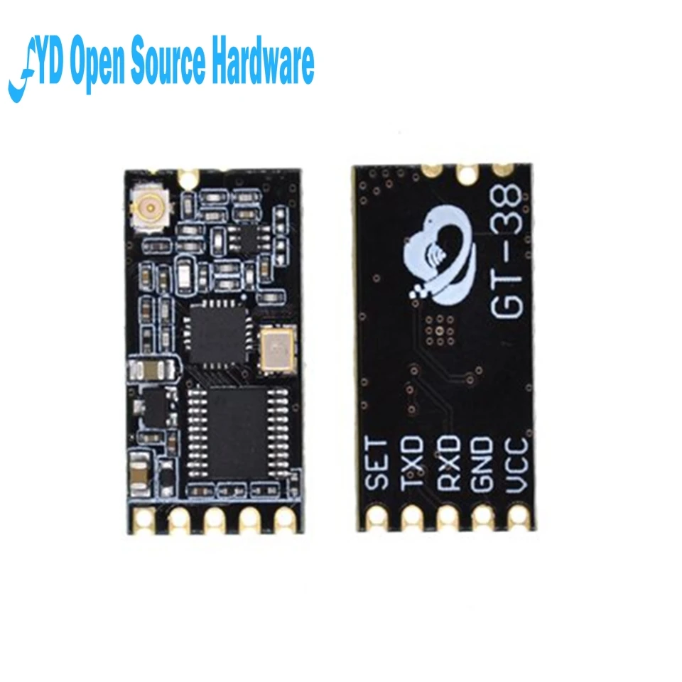 1 шт. GT-38 SI4438/4463 433 м расстояние 1200 UART интерфейс беспроводной одночиповый модуль