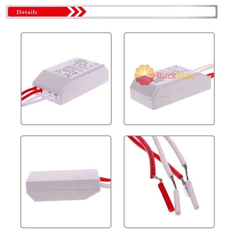 BuckMax Super AC 12V 60W Power Supply Driver Electronic Transformer For LED Halogen Lights | Электронные компоненты и
