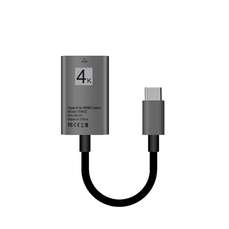 Высокое качество USB 3 1 Тип C к HDMI кабель 4 К 1080 P адаптер для Macbook pro 2017 Chromebook