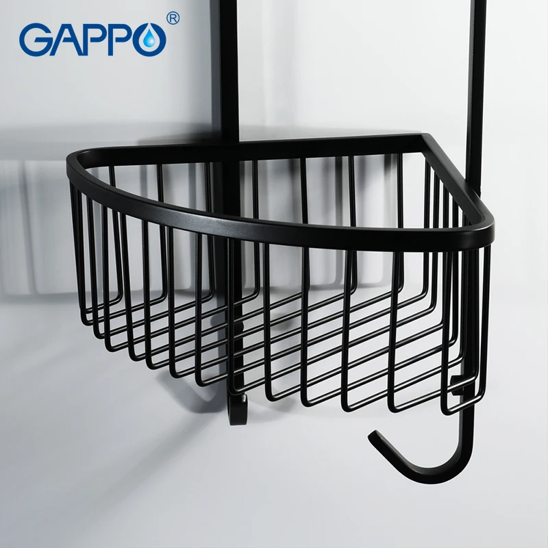Настенные полки для ванной комнаты GAPPO аксессуары корзина душа держатель двойные