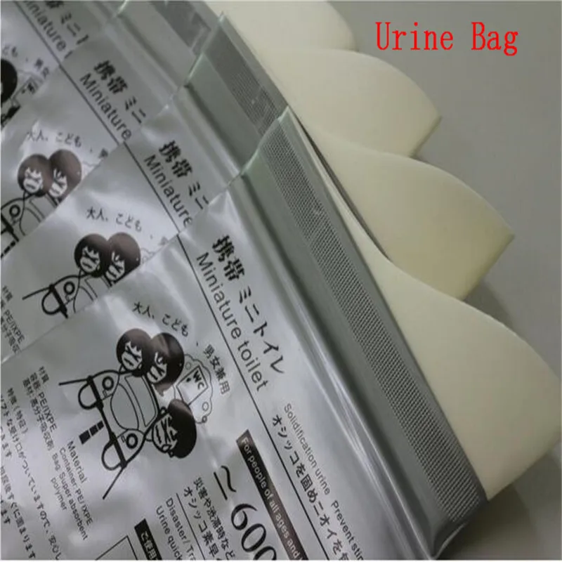 Одноразовые мешки для мочи унисекс 600 куб. См дорожный аварийный мини туалет