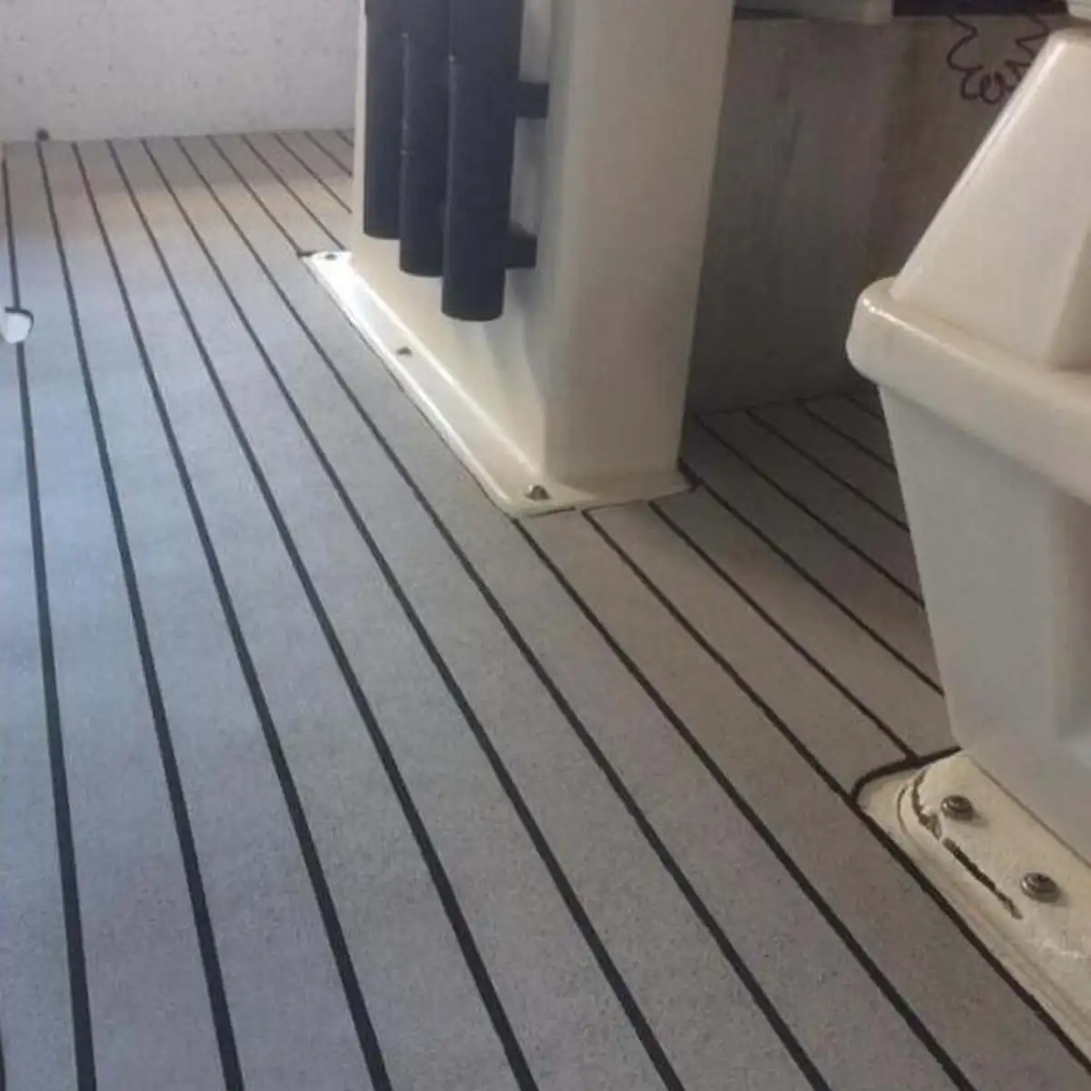 240x5,8x0,5 см самоклеющиеся EVA Yacht Car RV лодка настил из тикового дерева лист коврик Морской пол из тика серый и черный