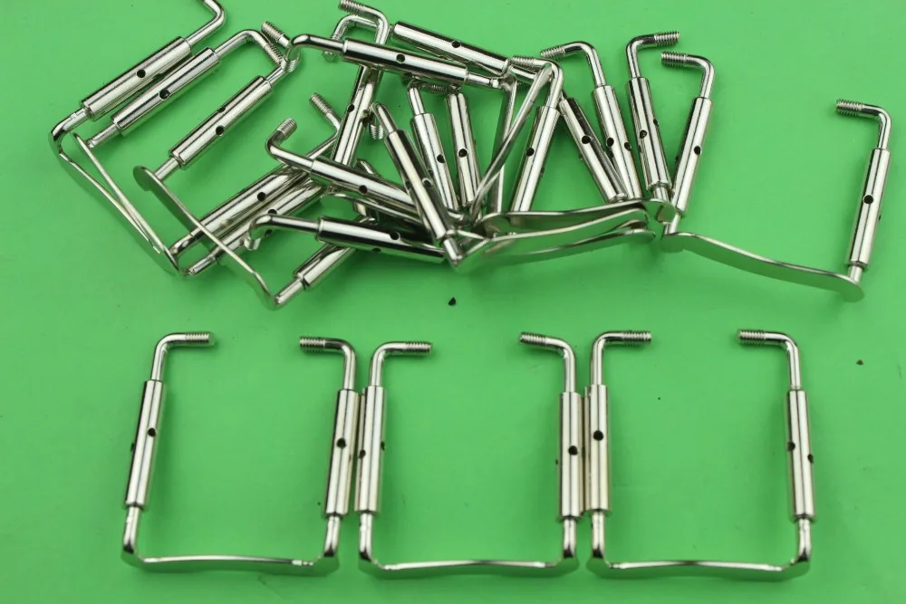 

20pcs Silver Metal Violin Chin Rest Clamp screw 4/4, Violin Parts Accessories
