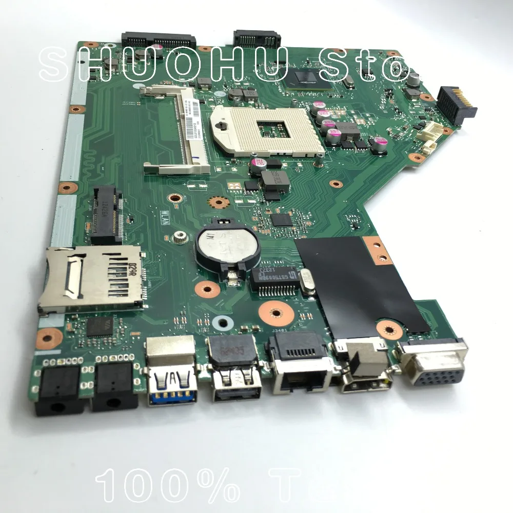 Материнская плата KEFU для ноутбука ASUS X55A HM70 протестирована на 100% оригинальная