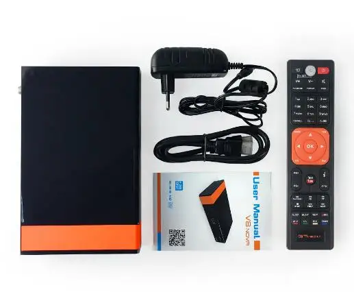 Спутниковый ресивер GTMEDIA V8 NOVA orange 1 год DVB S2 поддержка встроенного Wi Fi Ethernet power vu biss