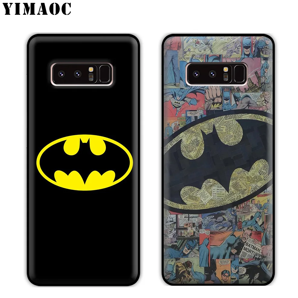 YIMAOC Бэтмен Темный рыцарь Мягкий силиконовый чехол для samsung Galaxy S10 S10e S9 S8 Plus S7 S6 Edge J6