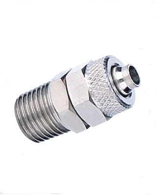 

tube 5mm-M5 thread Male Straight pneumatic brass Rapid Fittings For Plastic Tube RPC5-M5