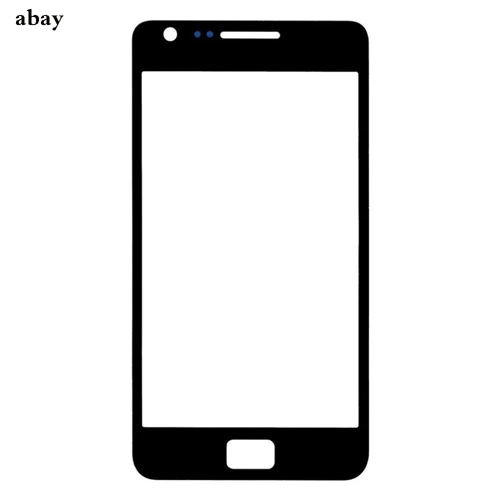 Для samsung Galaxy S2 I9100 Внешнее стекло+ Переднее Сенсорное стекло Сенсорная панель дигитайзер Сенсорная панель запасные части для телефона