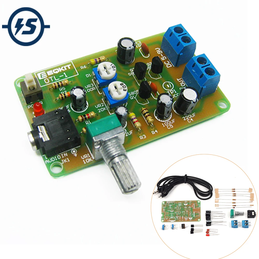 OTL-1 усилитель мощности цепи DIY Kit Высокая чувствительность OTL дискретные