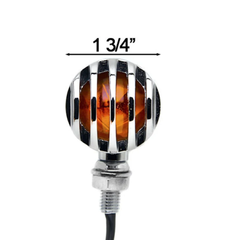 4х хромированные поворотники для мотоцикла 12 В индикатор янтарсветильник Suzuki