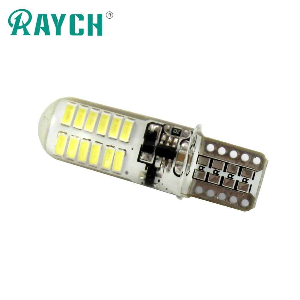 2 x T10 Flashing 194 W5W 24 Led 3014SMD Lasting Shine+Auto Strobe Flash Two modes of Operation Car light bulbs | Автомобили и