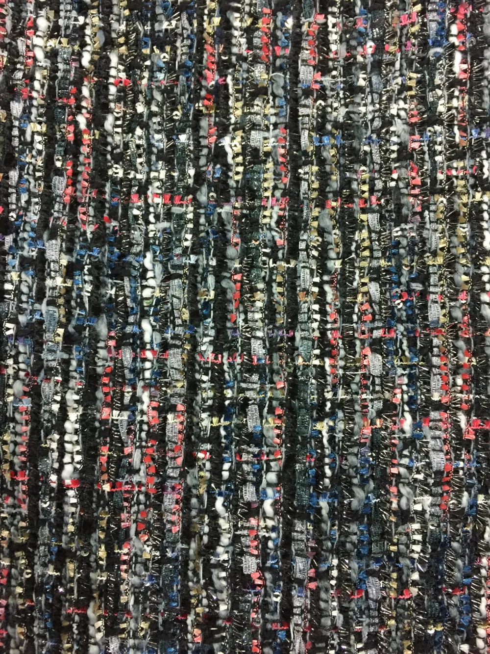 Бесплатная доставка шерстяной твид теплый цвет тканые Needled ткани 7 цветов на