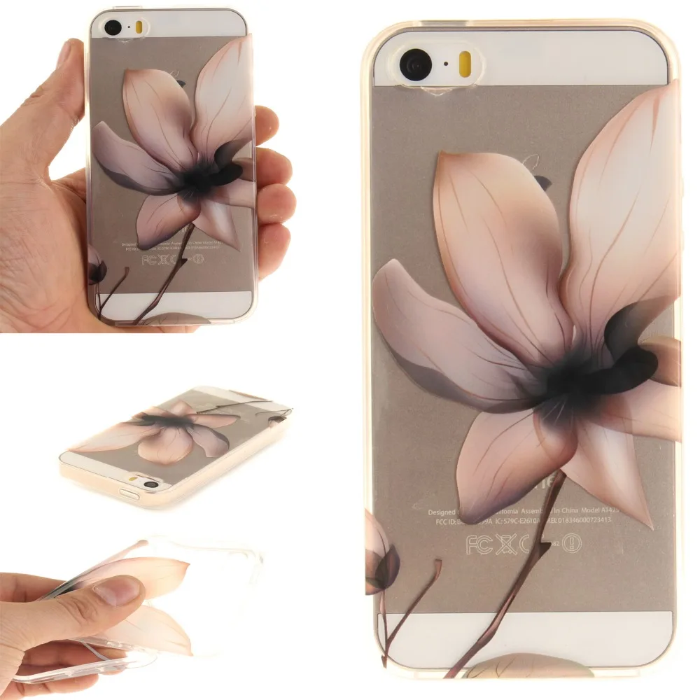 Для нового iPhone 5S 5 г SE случае землетрясение падение комплексная защита Мягкие TPU +