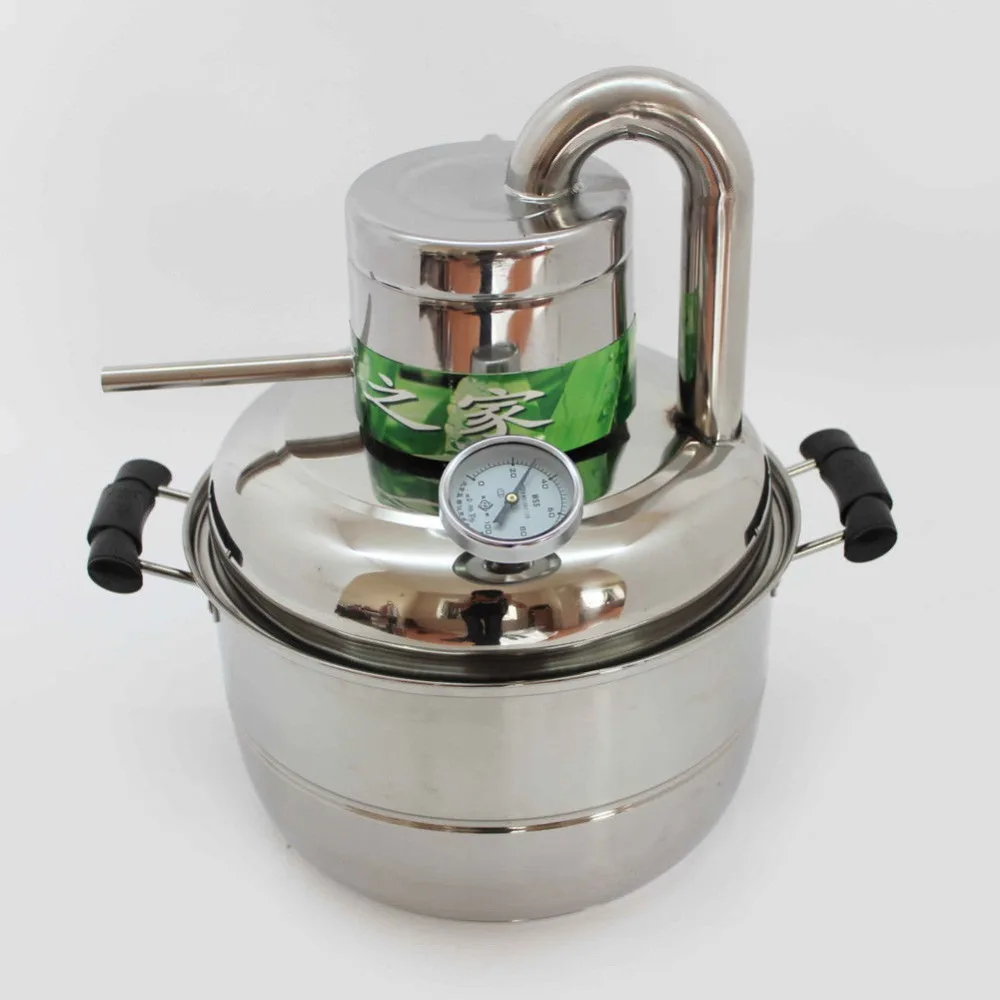 

10L Alcohol Wine Distiller Whisky Vodka Maker Home Brew Liquor Distiller