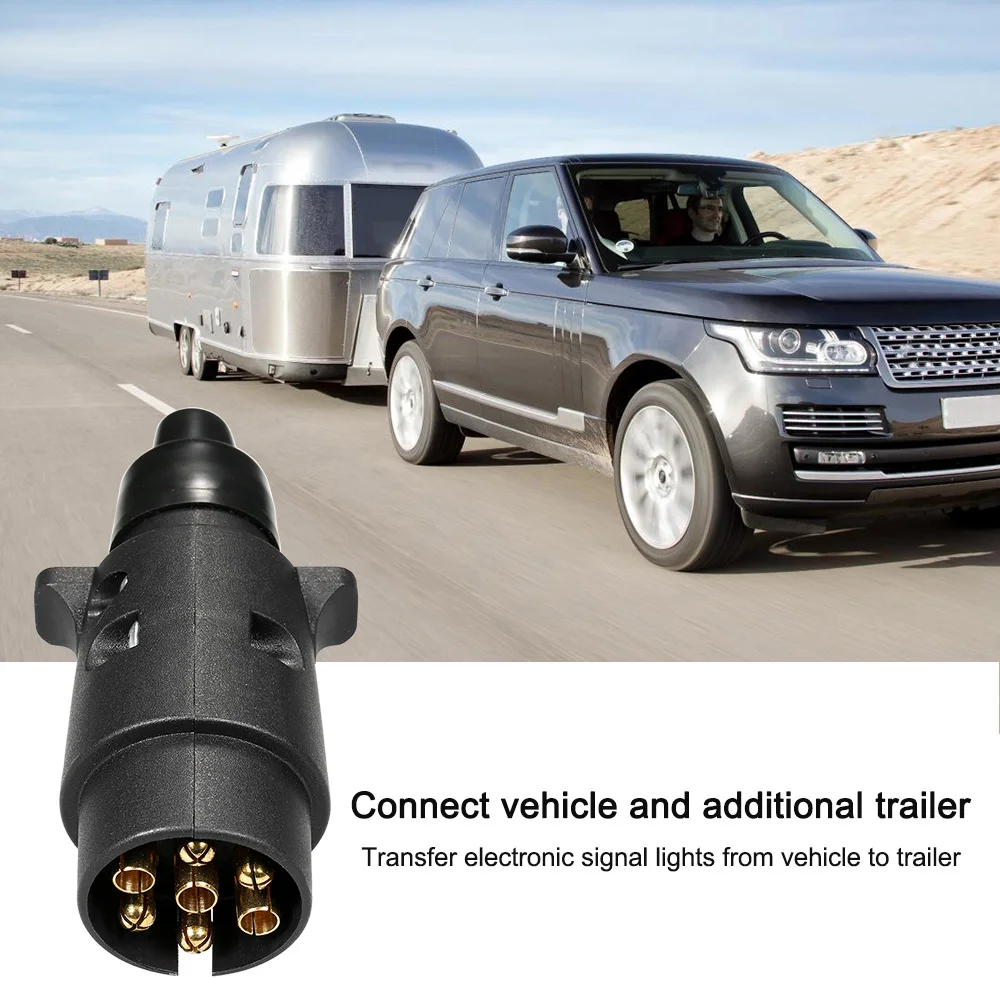 7 контактный разъем для прицепа буксировочный транспортного средства переходник