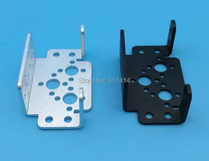 5 шт./лот алюминиевые многоцелевые кронштейны для стандартных сервоприводов и