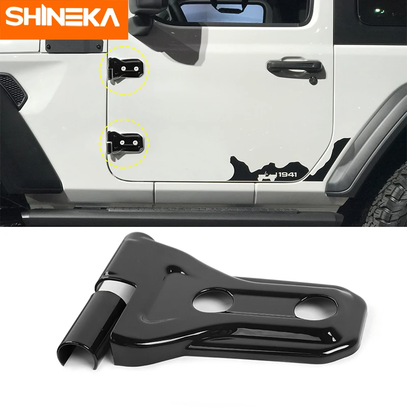 SHINEKA автомобильные наклейки для Jeep Wrangler JL 2018 2021 ABS кожух запасной шины автомобиля
