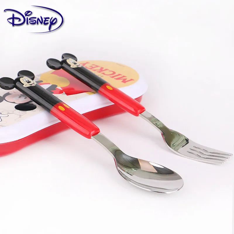 Disney детские обучающие есть тренировочные ложка От 1 до 2 лет столовые приборы из