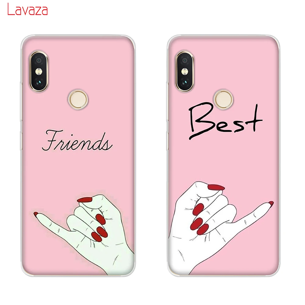 Твердый чехол для телефона Lavaza с надписью Best Friend Boyfriend Xiaomi Redmi 5A 5 Plus 6 Pro 6A чехлы Note 7