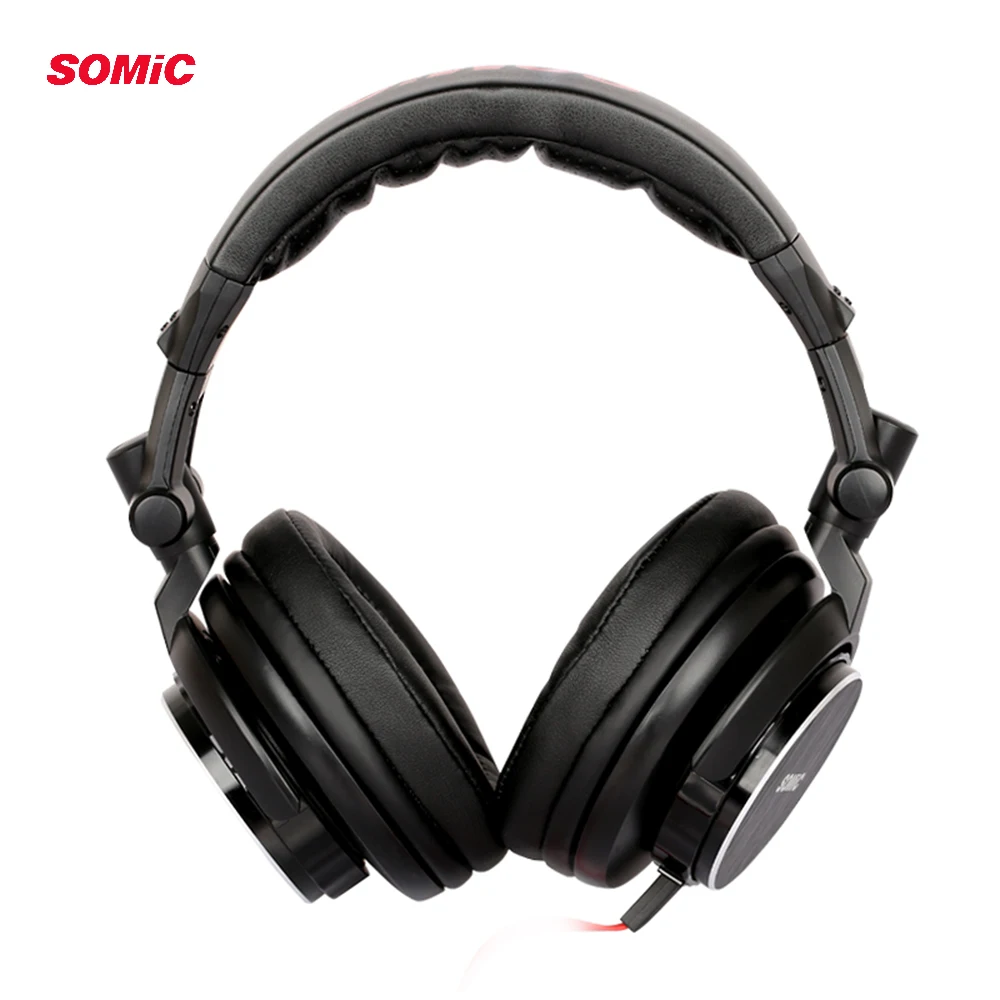 SOMIC MM185 DJ deep bass headphones HIFI earphone 3.5mm plug music headset for computer PC phone mp3 | Электроника