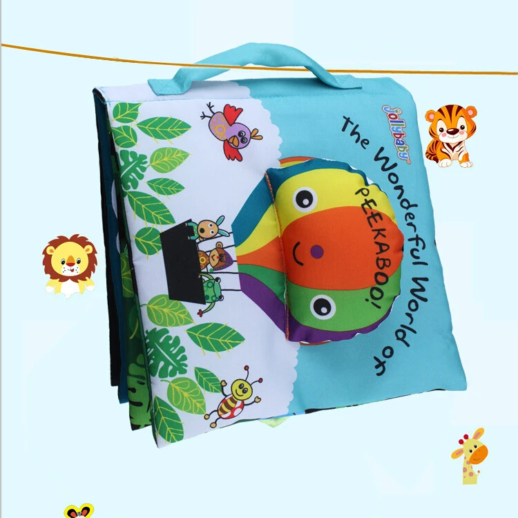 2017 самая популярная дизайнерская детская тканевая книга для детей игрушечная