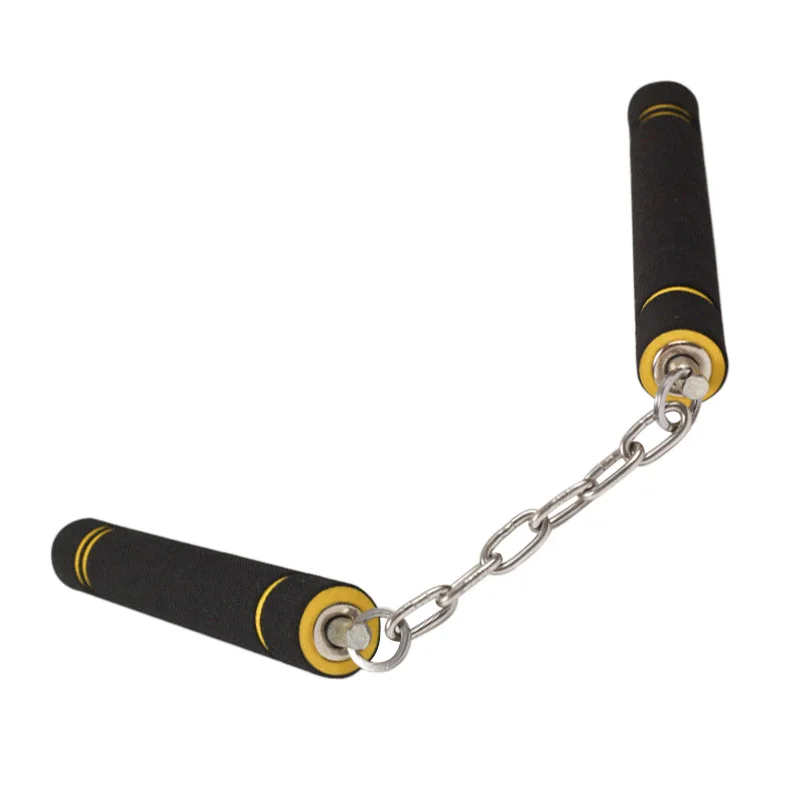 Цепь кунг фу Nunchakus боевые искусства пена для безопасности губка двойная дужка из