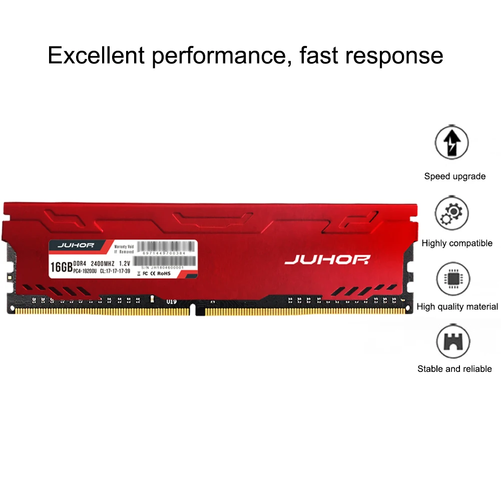 Оперативная Память ddr4 4 ГБ 8 16 2400 МГц 1 35 в 288pin высокоскоростная оперативная память