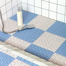 TPR нескользящий коврик для ванной комнаты душа лоскутный